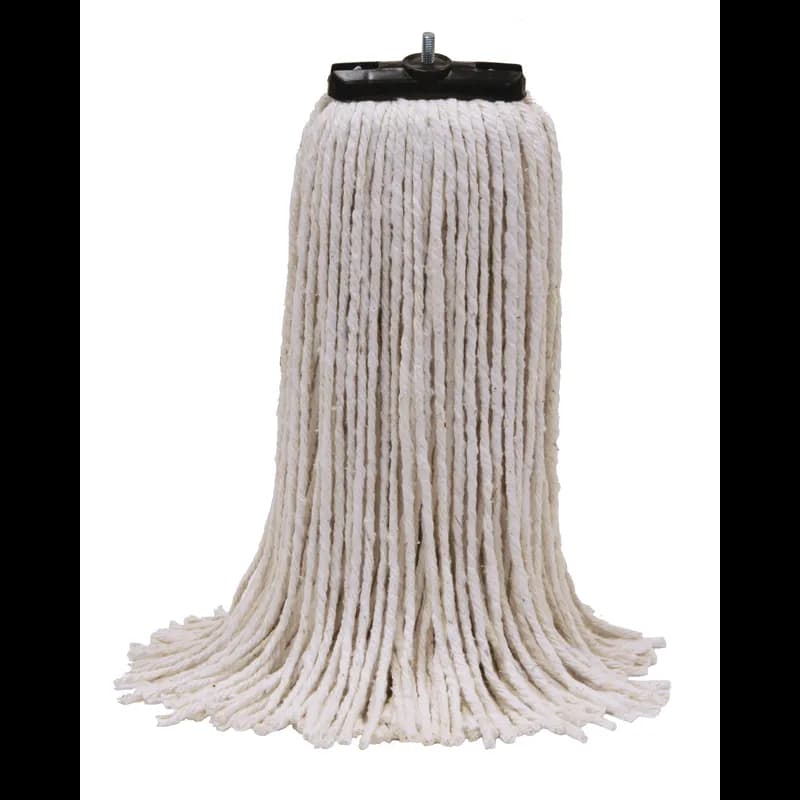 MaxiCotton™ Mop Head 16.5X6X1 IN White Cotton 4PLY Screw On Cut End 1/Case