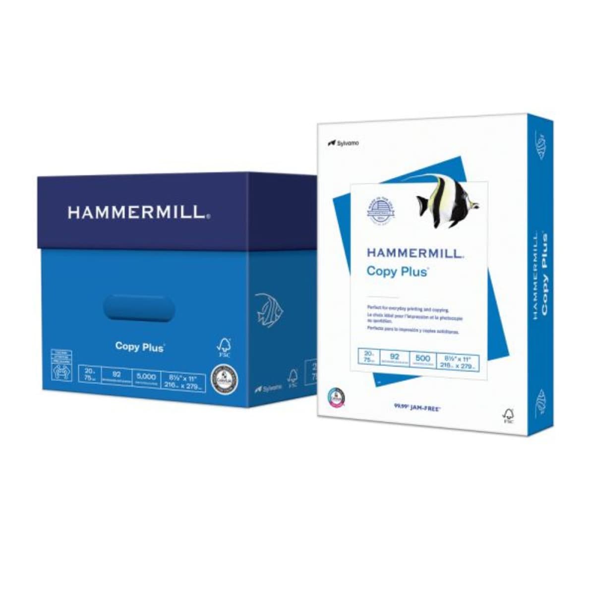 Relay MP Copy Paper 8.5X11 IN White Multi-Purpose 20# 5000/Case