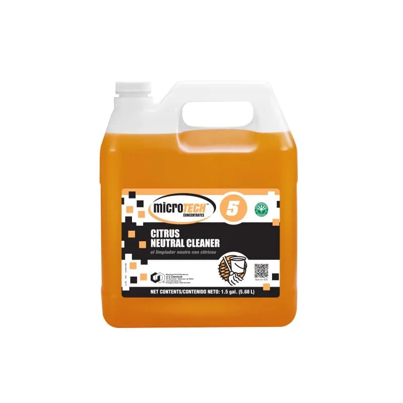 MicroTECH™ Citrus Orange Neutral Cleaner 1.5 GAL Neutral Concentrate 1/Case
