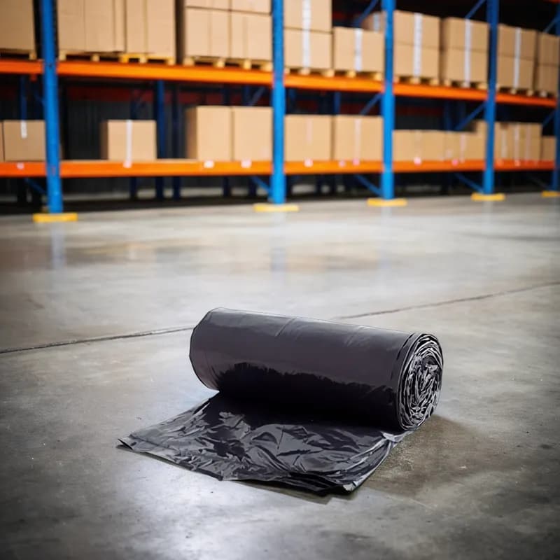 Liner 30X37 IN Black 16MIC 500/Case