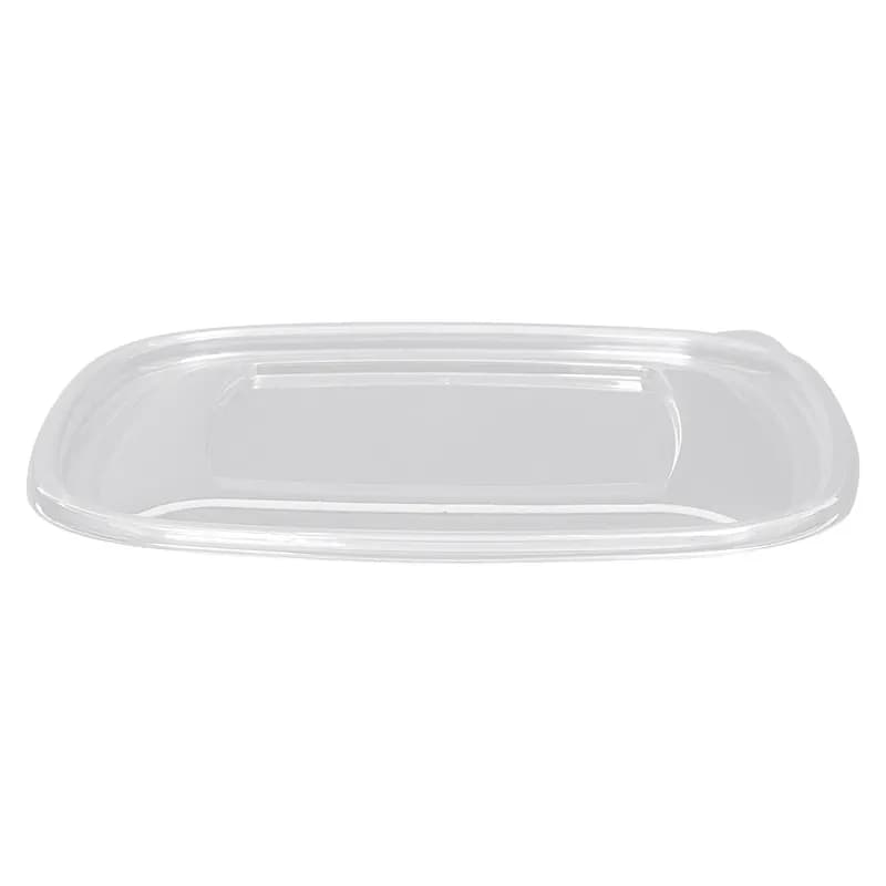 Victoria Bay Lid Flat PET Clear Square For 24-32-48 OZ Bowl 75 Count/Pack 4 Packs/Case 300 Count/Case