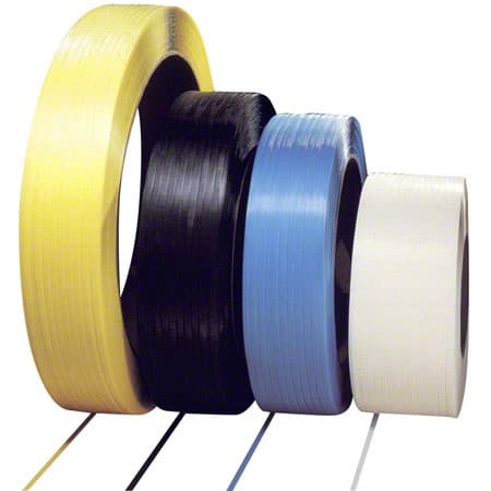 Strapping 0.5IN X9900FT White PP 0.23MM 350 Break Strength 1/Case
