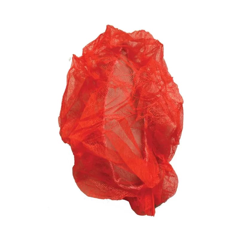 Bouffant Cap 21 IN Red PP 1000/Case