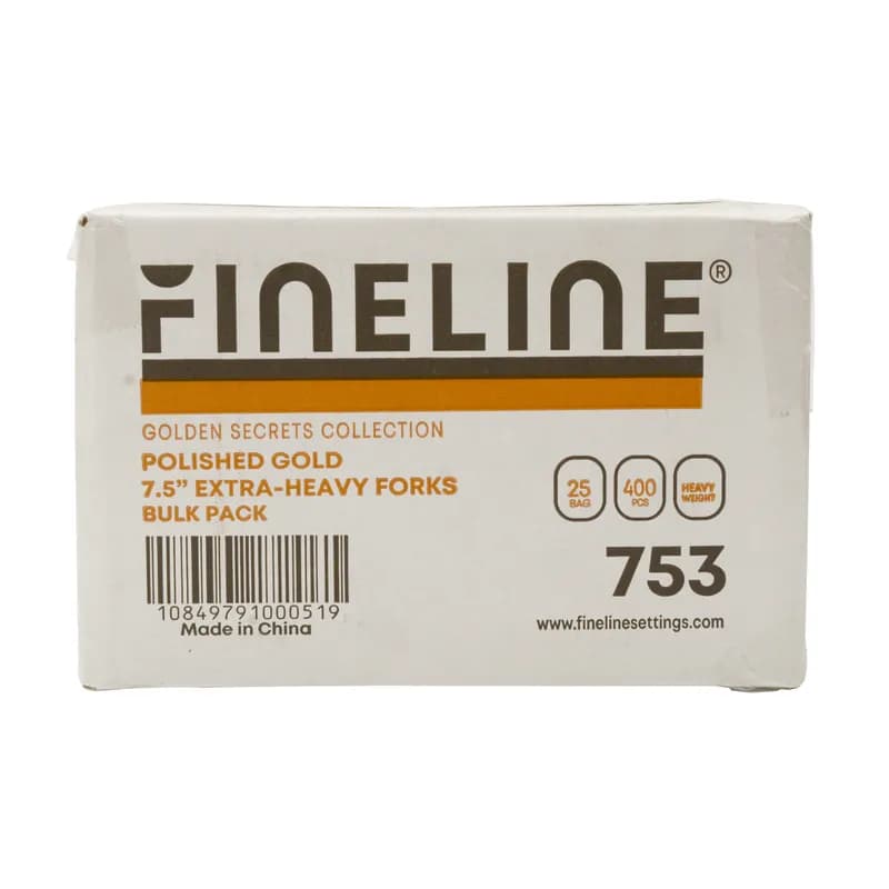 Fork Plastic Gold 400/Case