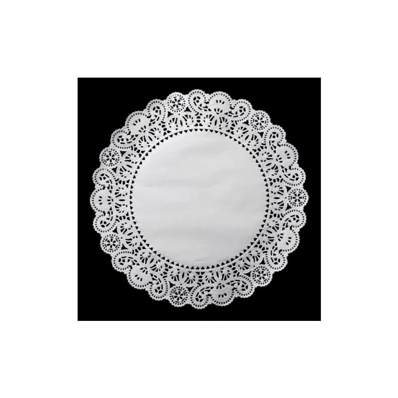 Doily 8 IN Lace Round 500/Box