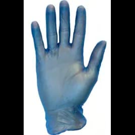 Victoria Bay Gloves Large (LG) Blue Vinyl Powdered 1000/Case
