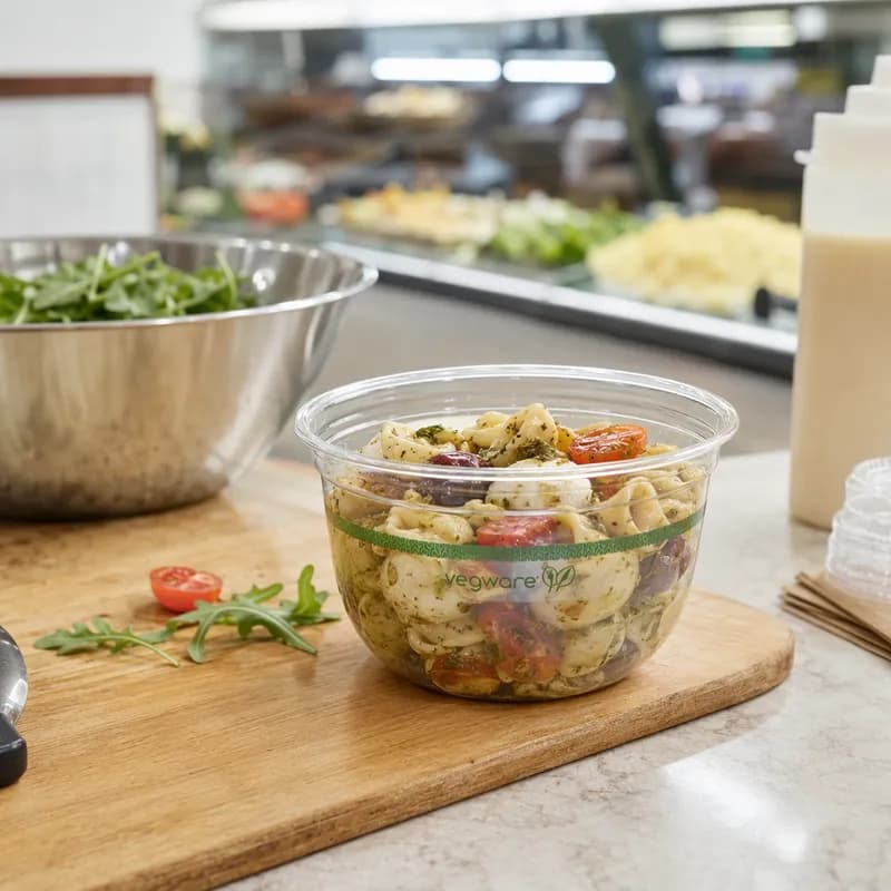 Bella Pot Deli Container 8 OZ PLA Clear 1000/Case