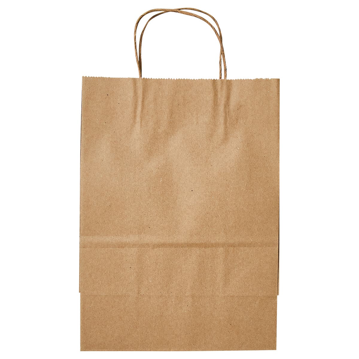 Victoria Bay Shopper Bag 8X4.5X10.25 IN Paper #81 Kraft With Handle Gusset 250/Case