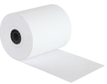 Cash Register Receipt Roll 3.125IN X220FT Thermal Paper Large Core 50/Case
