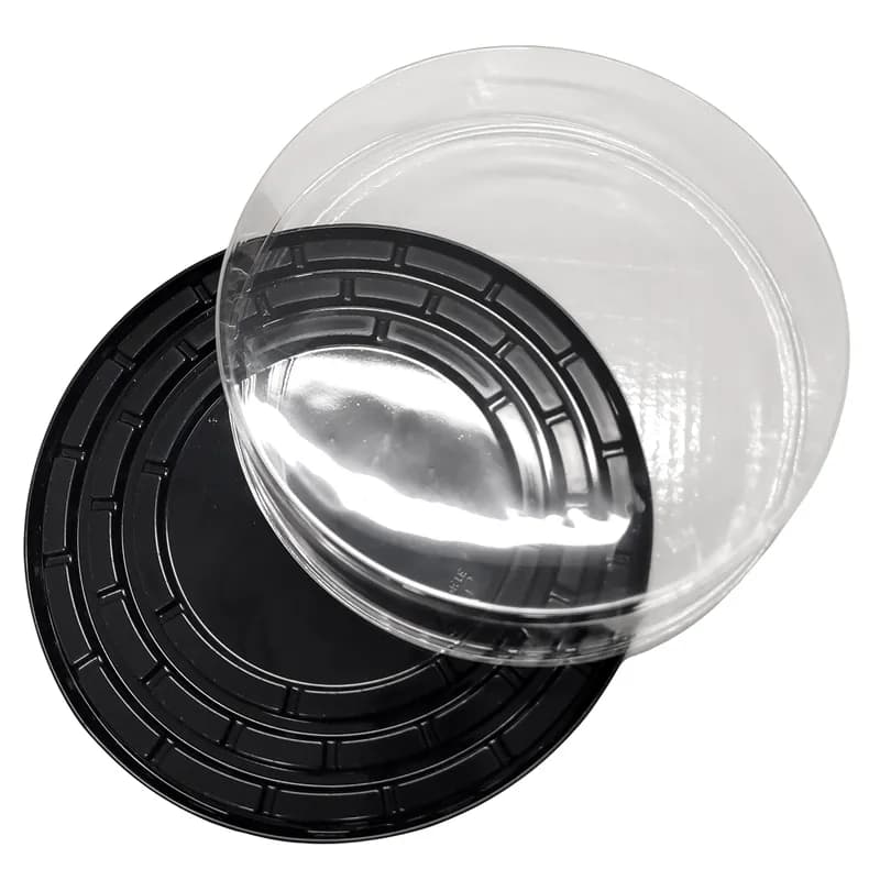 Cheesecake Tray 9 IN Black Round 130/Case