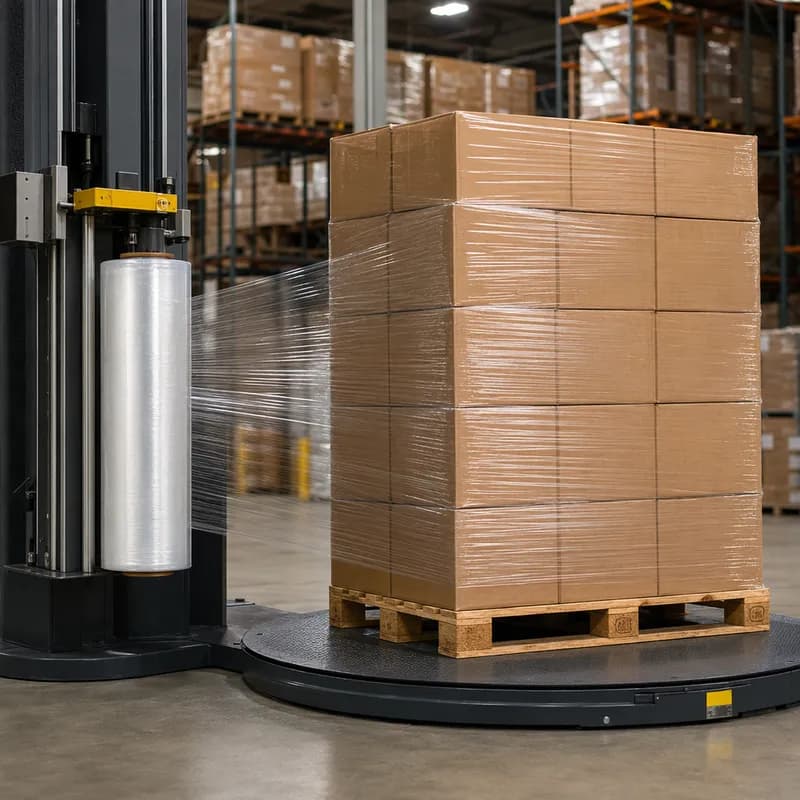 Stretch Film 19.7IN X11000FT Axis Machine 41 Gauge 1/Roll