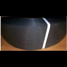 Strapping 0.5IN X7200FT Black Hand Grade 600# 16X6 Core 1/Each