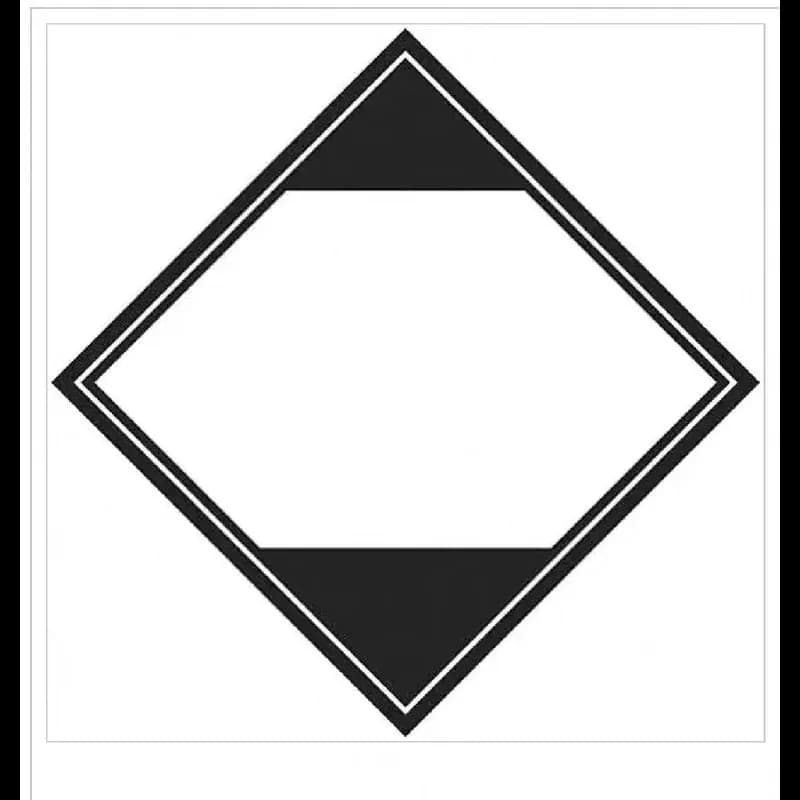Labels 2.25X2.25 IN Black White 500 Count/Roll 2 Rolls/Case