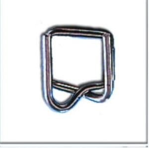 Strapping Buckle 0.5 IN Steel Standard Duty 1000/Case