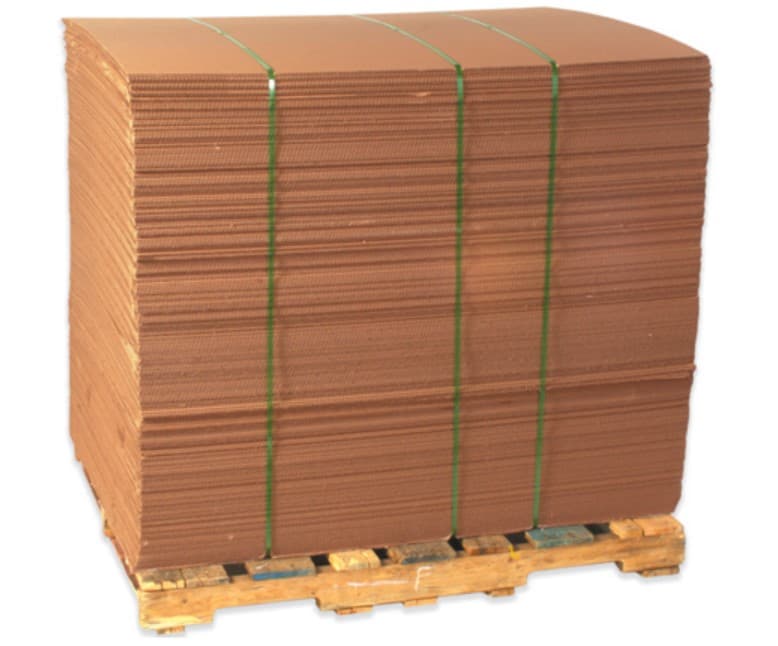 Corrugated Sheet 36X36 IN C-Flute 32ECT 250 Count/Bale