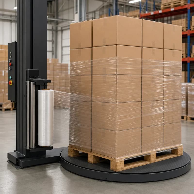 Machine Stretch Film 19.7IN X3500FT 110 Gauge 1/Roll