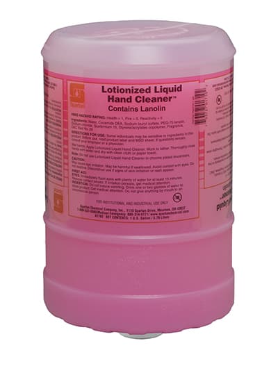 Lotionized Liquid Hand Cleaner Hand Soap Ready-to-Use (RTU) Liquid 1 GAL Floral Pink With Lotion 4/Case