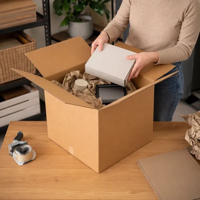 Carton 22X16X16 IN B/C-Flute 42ECT Double Wall 1/Each