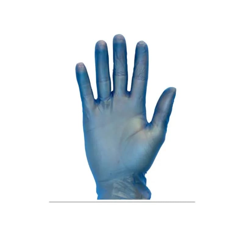 Gloves XL Blue 3MIL Vinyl Powdered 100 Count/Box 10 Box/Case 1000 Count/Case