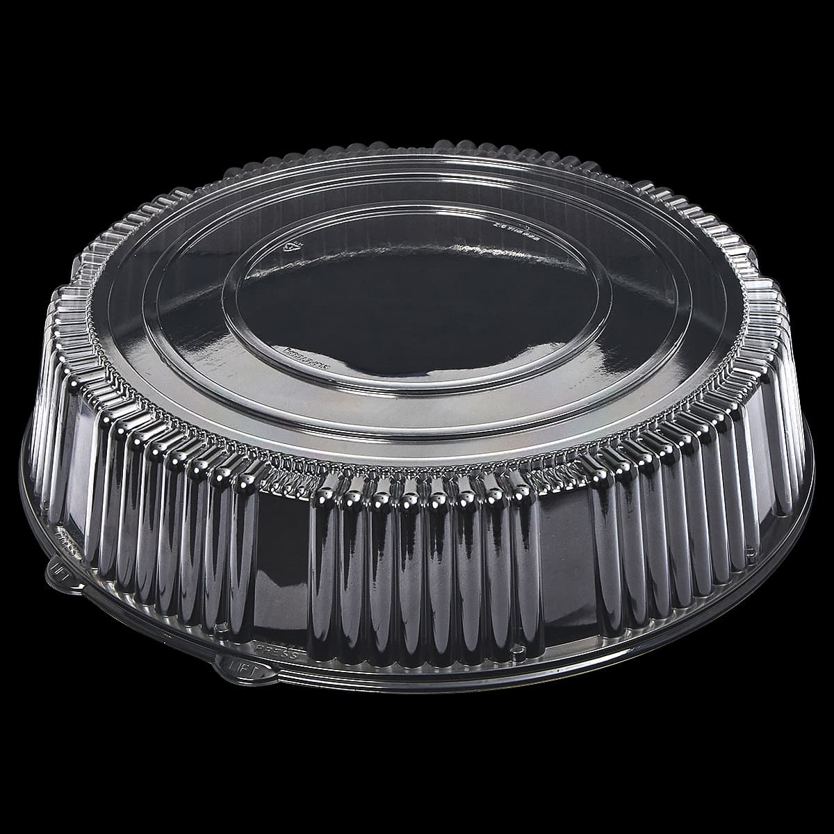 Victoria Bay Lid Dome 18 IN PET Clear Round For Serving Tray 25/Case