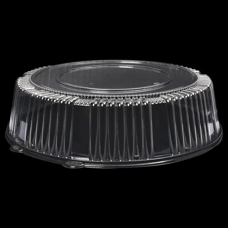 Victoria Bay Lid High Dome 16 IN PET Clear Round For Serving Tray 25/Case