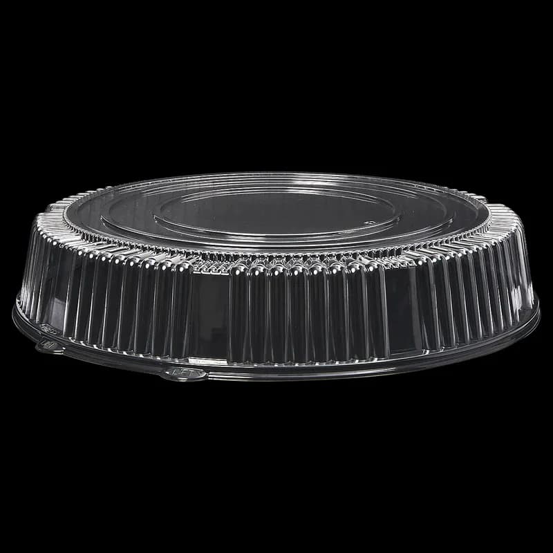Victoria Bay Lid High Dome 18 IN PET Clear Round For Serving Tray 25/Case