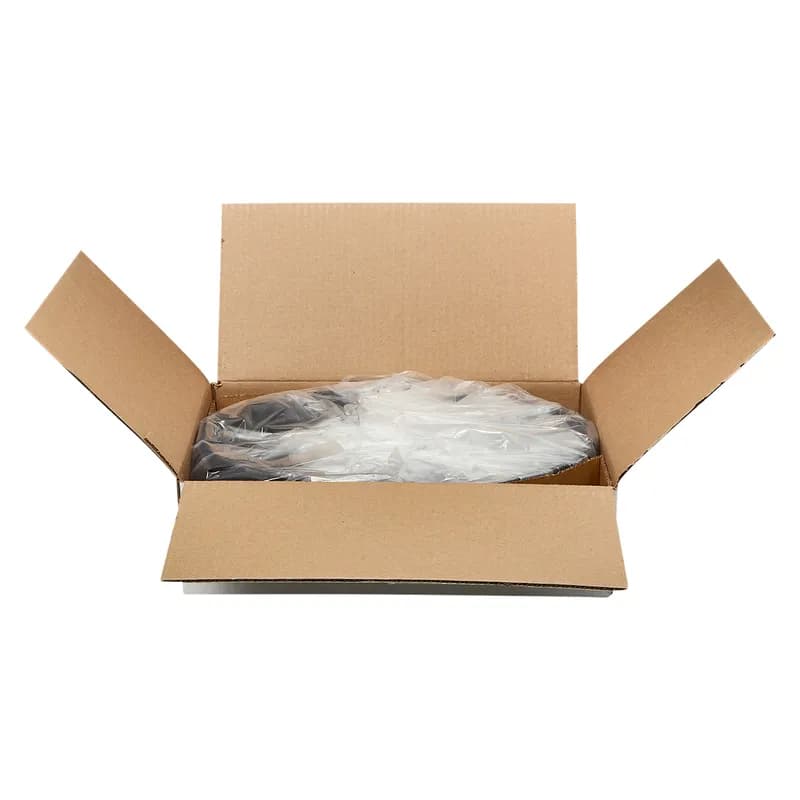 Victoria Bay Serving Tray Base 16 IN PS Black Round Higher Sidewall 25/Case