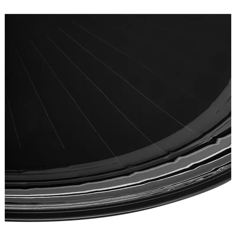 Victoria Bay Serving Tray Base 16 IN PS Black With Design Round 25/Case