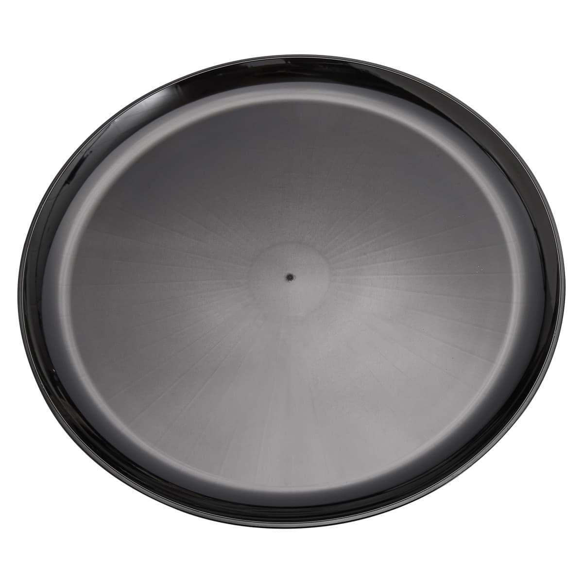 Victoria Bay Serving Tray Base 18 IN PS Black With Design Round 25/Case