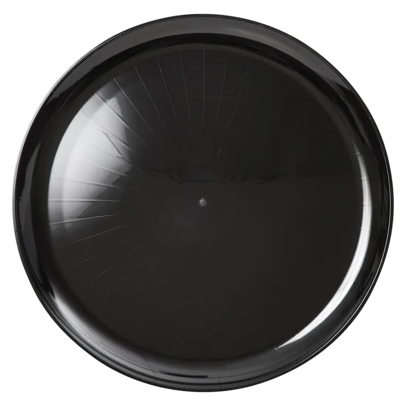 Victoria Bay Serving Tray Base 18 IN PS Black With Design Round 25/Case