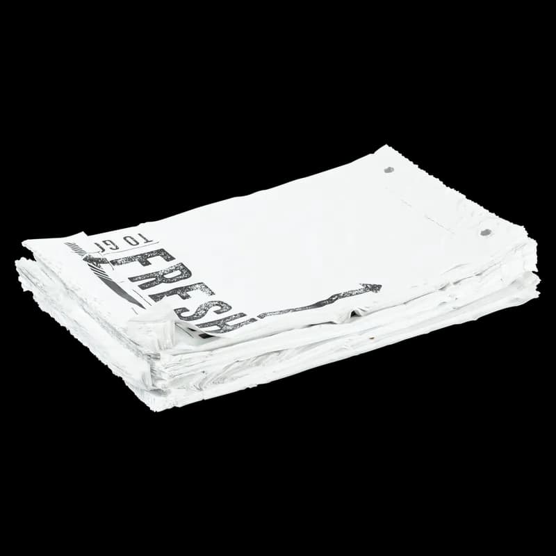 TO GO FRESH™ Deli Bag 7X3X11+1 IN High-Density Polyethylene (HDPE) White 1000/Case