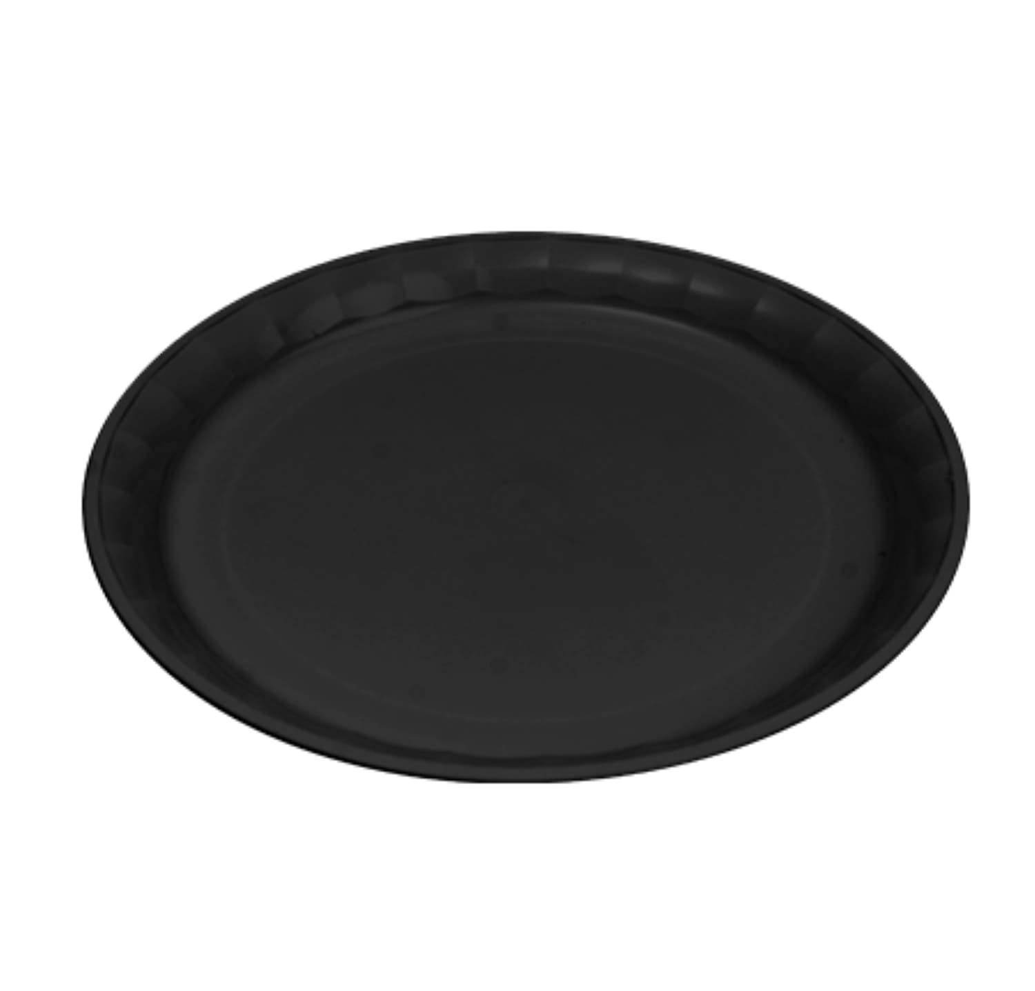 Conserve Serving Tray 16 IN Black Round 25/Case