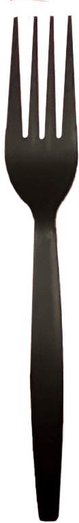 Victoria Bay Fork CPLA Black Heavy 1000/Case