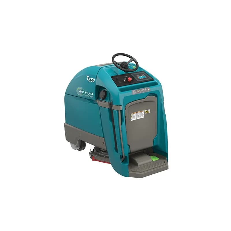 Floor Scrubber 14.1 GAL 24IN 24v Stand-On On-Board Charger Pad ec-H2O NanoClean® Battery 1/Each