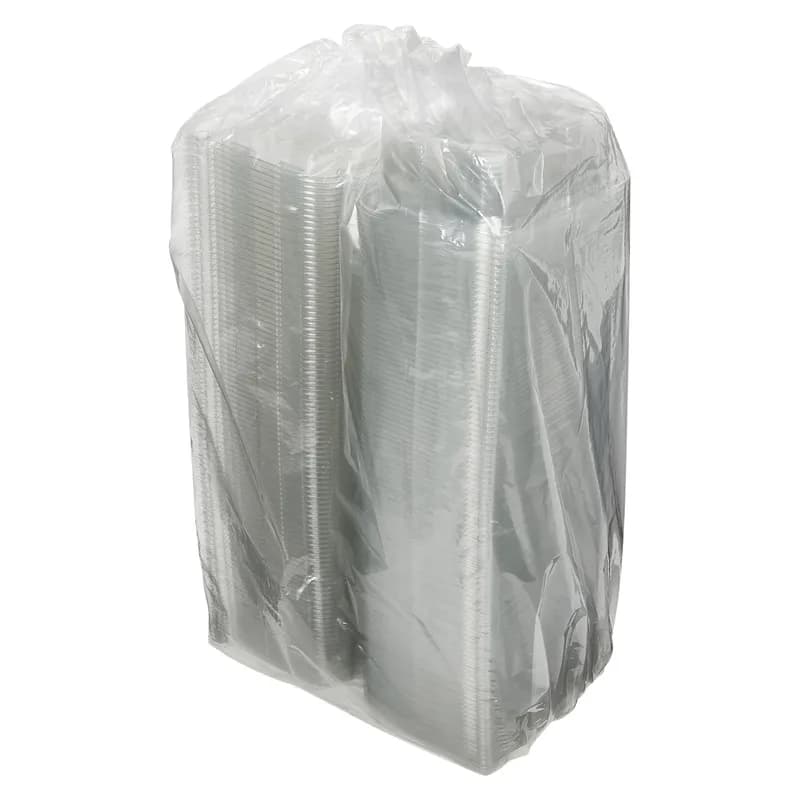 Victoria Bay Deli Container Hinged 24 OZ RPET Clear Tamper-Evident 100 Count/Pack 2 Packs/Case 200 Count/Case