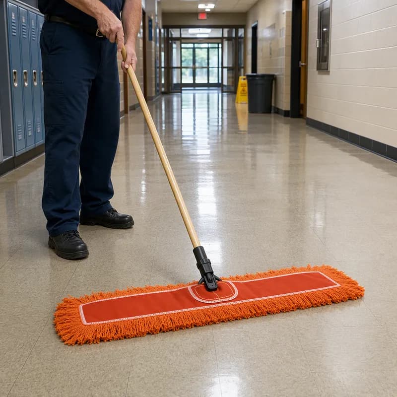 Infinity Twist® Dust Mop Head Orange With 36IN Head 12 Count/Case