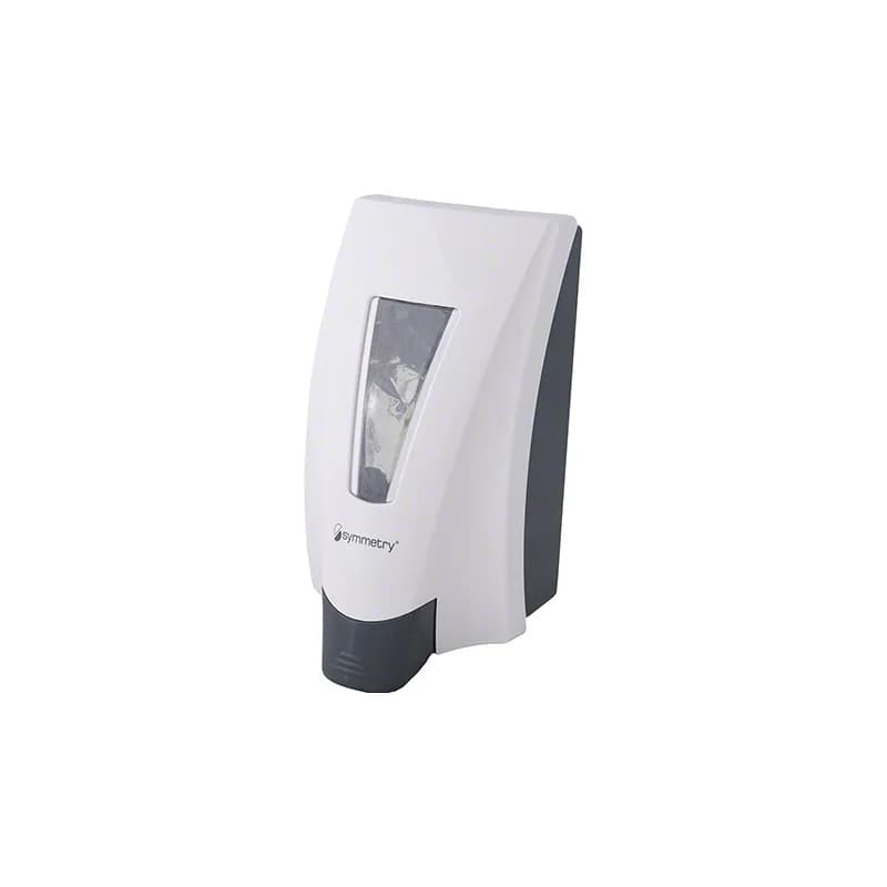 Symmetry® Stealth Alpine Hand Sanitizer & Soap Dispenser White ABS 6 Count/Case