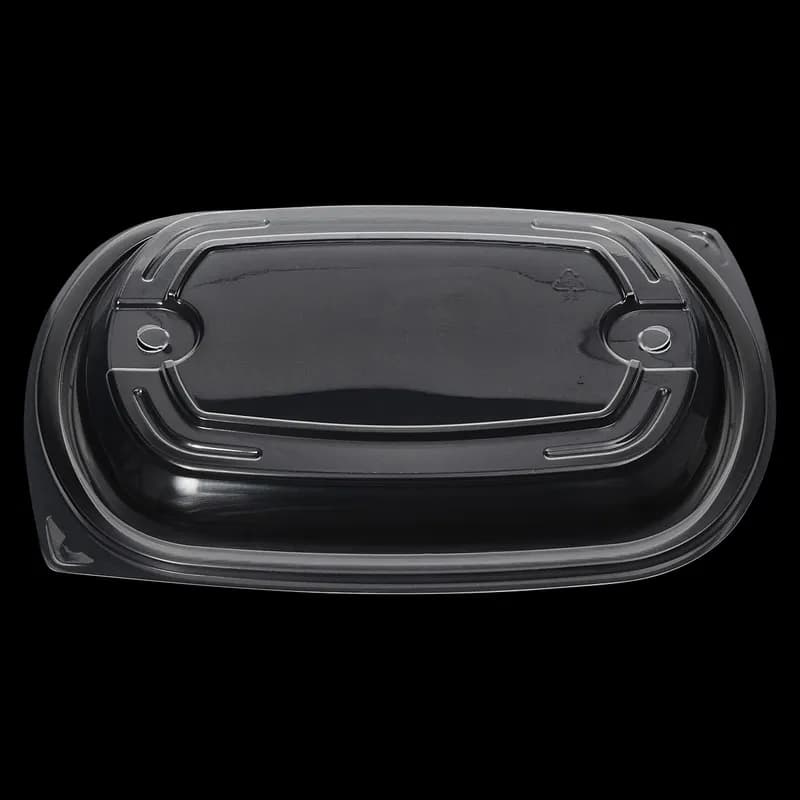 Victoria Bay Lid Dome PP Clear Oblong For Food Container Microwave Safe Vented 63 Count/Pack 4 Packs/Case 252 Count/Case
