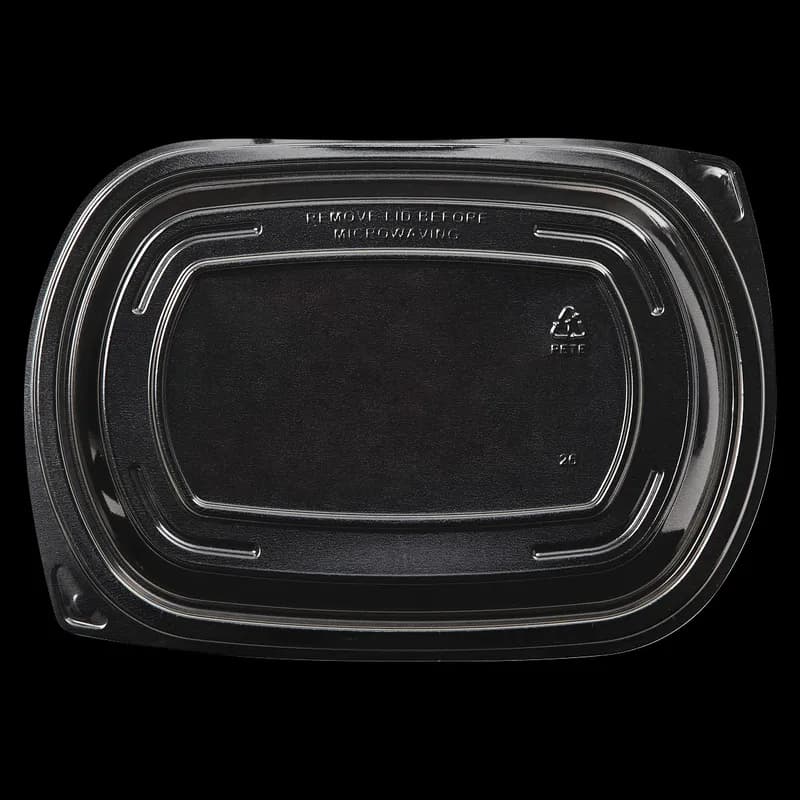 Victoria Bay Lid Dome 9X6 IN PET Clear For Food Container Microwave Safe 63 Count/Pack 4 Packs/Case 252 Count/Case