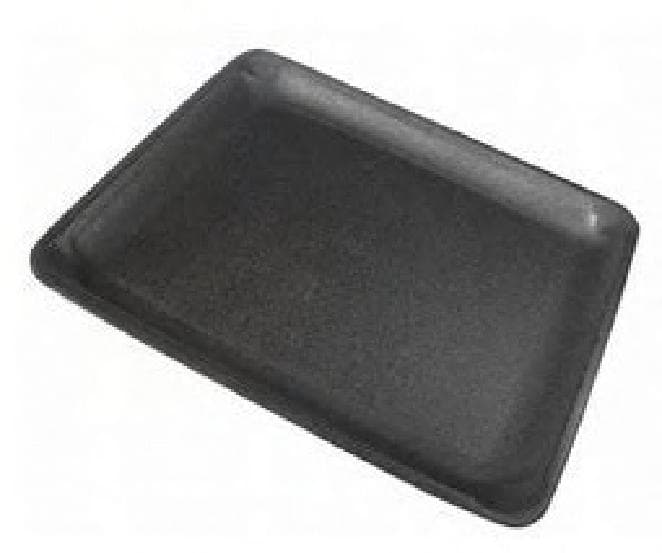 9LHD Tray 12.31X9.25X1.1875 IN Foam Black 400/Case
