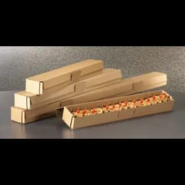 Take-Out Box 51X6.25X4.25 IN Paper Kraft Rectangle 25/Bundle