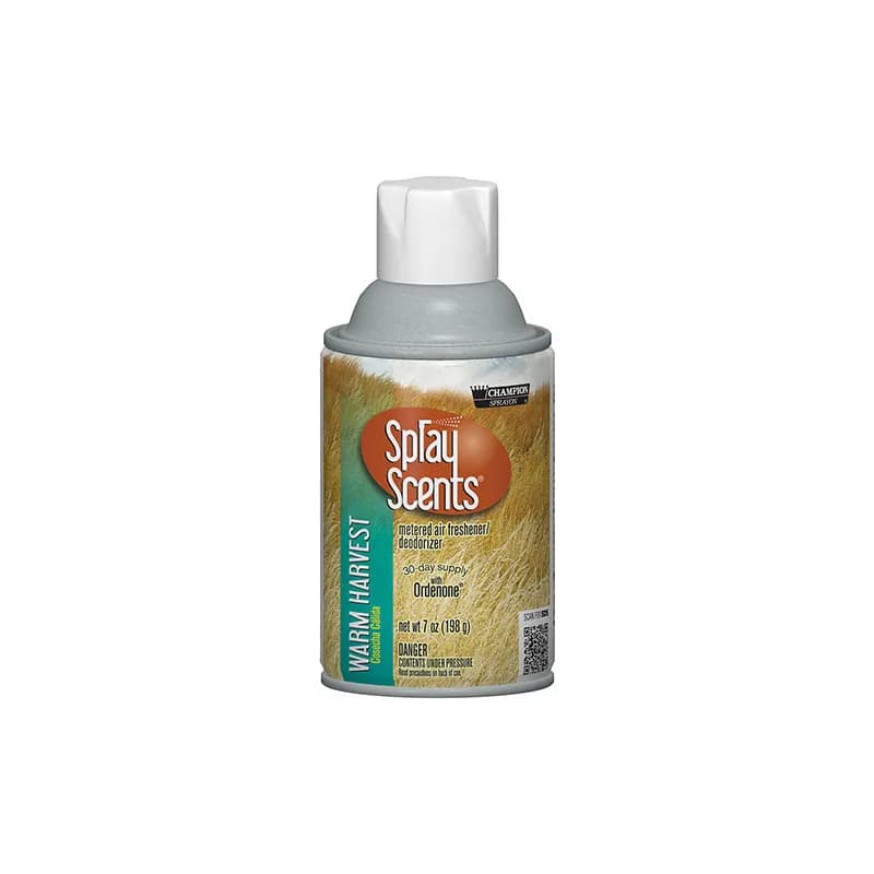 Champion Sprayon® SprayScents® Air Freshener Warm Harvest Aerosol 7 OZ Metered 12/Case