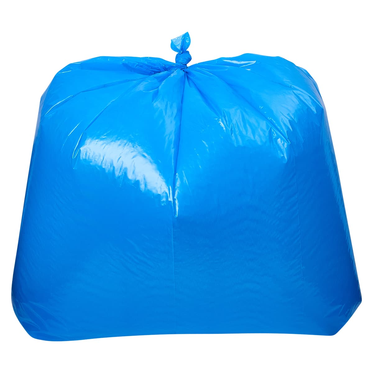 Victoria Bay Can Liner 40X46 IN 45 GAL Blue 1.5MIL Roll 10 Count/Roll 10 Rolls/Case