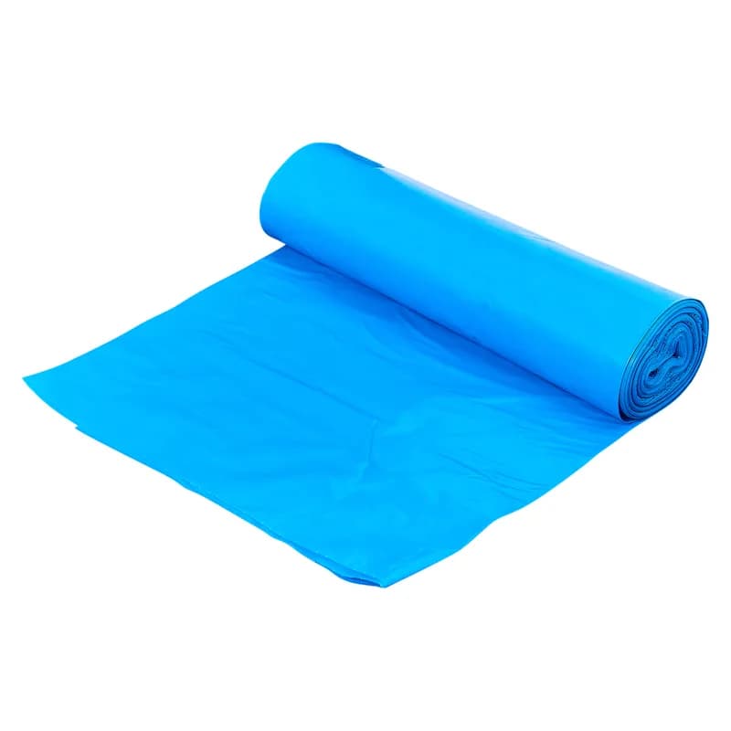 Victoria Bay Can Liner 40X46 IN 45 GAL Blue 1.5MIL Roll 10 Count/Roll 10 Rolls/Case