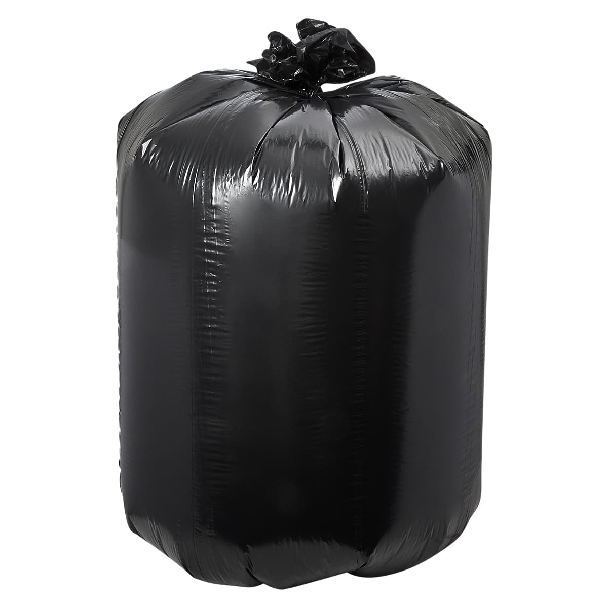 Victoria Bay Can Liner 36X58 IN 55-60 GAL Black 0.90MIL Roll 10 Count/Roll 10 Rolls/Case