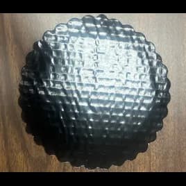 Cake Circle 6.25 IN PET Black Single Wall 200/Case