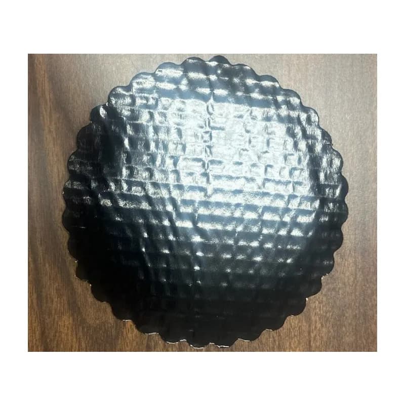 Cake Circle 6.25 IN PET Black Single Wall 200/Case