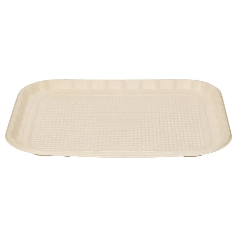 Victoria Bay Food Tray 14X18 IN Molded Fiber Natural 50 Count/Pack 2 Packs/Case 100 Count/Case
