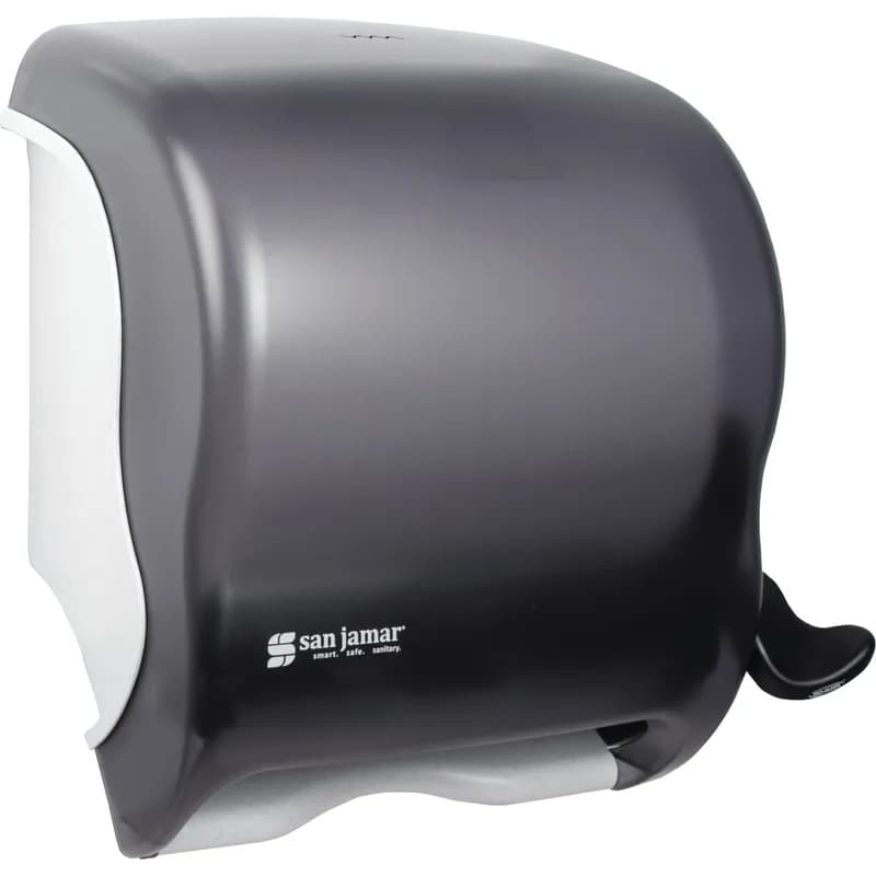 San Jamar Classic Element Paper Towel Dispenser Lever Black 1/Each