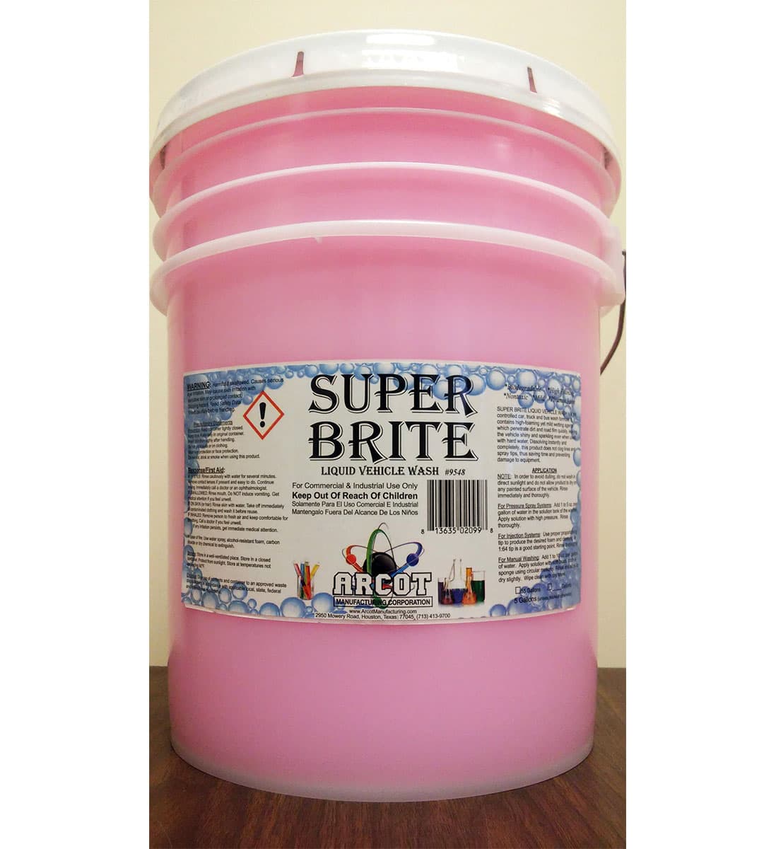 Super Brite Car Wash Concentrated Foaming 1/Drum